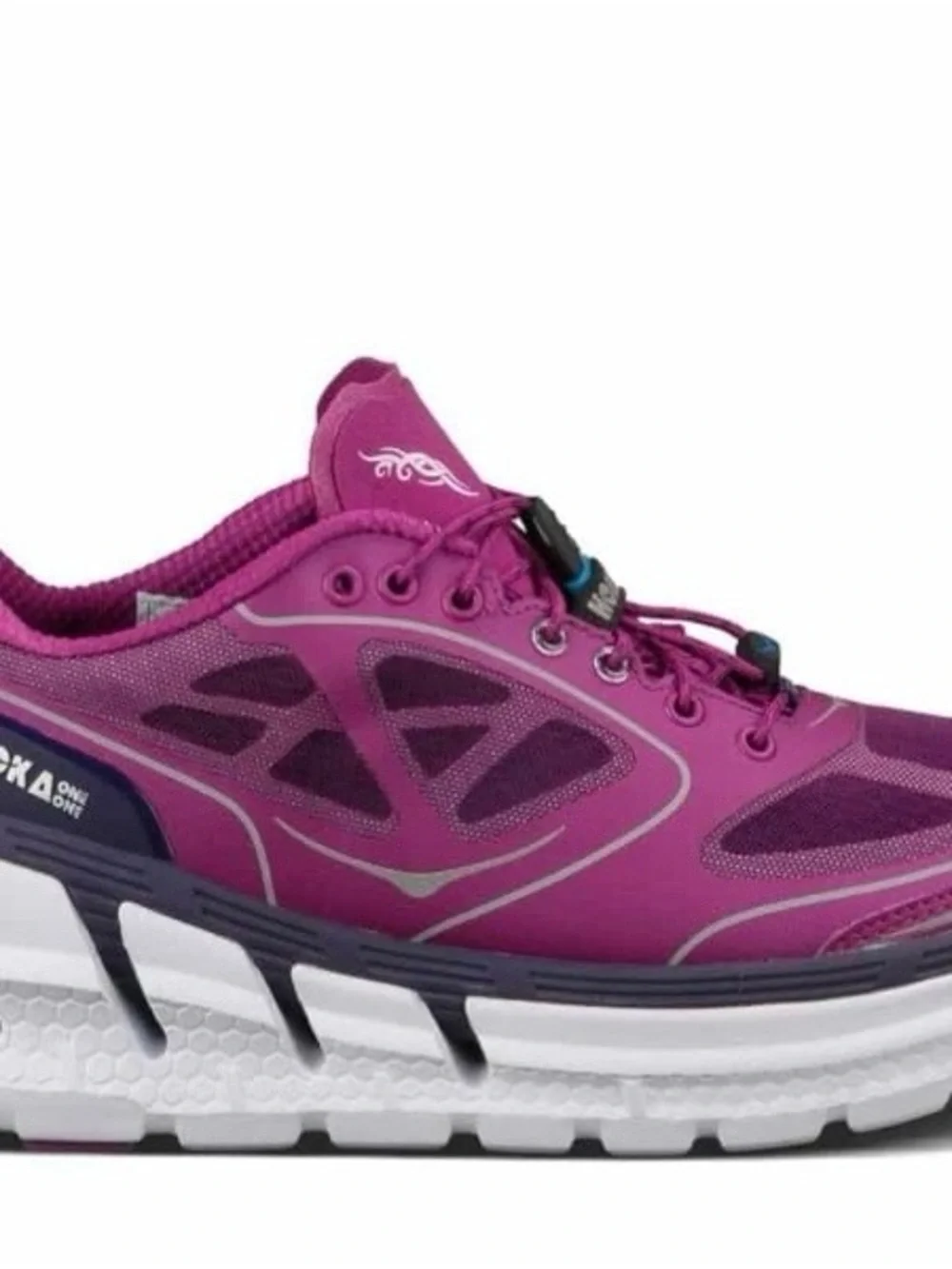 Hoka Women’s Magenta/Purple Athletic Running Shoe